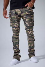Load image into Gallery viewer, JORDAN CRAIG STACKED "SYIP THRILLER" CARGO PANTS JRF2250C (VINTAGE CAMO)