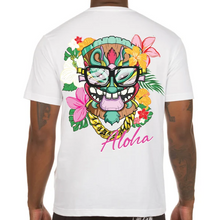 Load image into Gallery viewer, HUSTLE GANG "Tiki Drip" Knit &amp; "Hawaii" Short Set