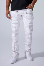 Load image into Gallery viewer, JORDAN CRAIG TRILLEST ROSS STACKED CARGO PANTS JRF2252C (ARTIC CAMO)