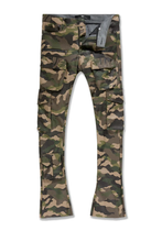 Load image into Gallery viewer, JORDAN CRAIG TRILLEST ROSS STACKED CARGO PANTS JRF2252C (VINTAGE CAMO)