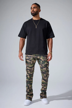 Load image into Gallery viewer, JORDAN CRAIG TRILLEST ROSS STACKED CARGO PANTS JRF2252C (VINTAGE CAMO)