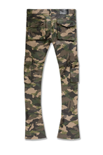 Load image into Gallery viewer, JORDAN CRAIG TRILLEST ROSS STACKED CARGO PANTS JRF2252C (VINTAGE CAMO)