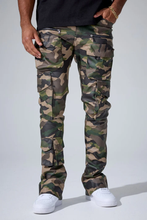 Load image into Gallery viewer, JORDAN CRAIG TRILLEST ROSS STACKED CARGO PANTS JRF2252C (VINTAGE CAMO)