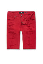 Load image into Gallery viewer, JORDAN CRAIG OG - TULSA TWILL SHORTS (RED)