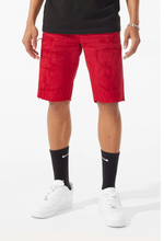 Load image into Gallery viewer, JORDAN CRAIG OG - TULSA TWILL SHORTS (RED)