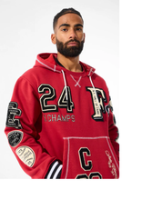Load image into Gallery viewer, JORDAN CRAIG HALL OF FAME PULLOVER HOODIE (DEEP RED)