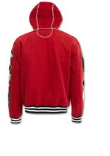 Load image into Gallery viewer, JORDAN CRAIG HALL OF FAME PULLOVER HOODIE (DEEP RED)