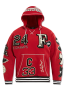 Load image into Gallery viewer, JORDAN CRAIG HALL OF FAME PULLOVER HOODIE (DEEP RED)