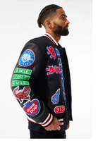 Load image into Gallery viewer, JORDAN CRAIG MOTOWN VARSITY JACKET (PISTON)