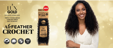 Load image into Gallery viewer, HARLEM 125 LUX GOLD AIR FEATHER BRAID WATER WAVE 18"(LAW18)
