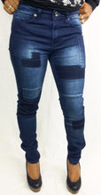 Load image into Gallery viewer, REDFOX BLUE PATCH DENIM JEANS PA5090