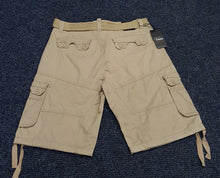 Load image into Gallery viewer, VENO FASHION TWILL CARGO SHORTS (KHAKI)