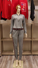 Load image into Gallery viewer, RedFox Women BLESSED 2pc Jogging Set (Grey)
