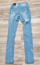 Load image into Gallery viewer, REDFOX High Waisted Rip Off Jeans (Light Blue) PA0432