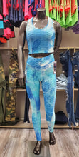 Load image into Gallery viewer, WOMEN'S TikTok Scrunch Butt High Waist Legging/ Tank Top 2pc. Set (Multi-Color)