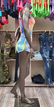 Load image into Gallery viewer, REDFOX TIE DYE 2PC SHORTS SET (MULTI)