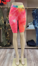 Load image into Gallery viewer, REDFOX TIE DYE BERMUDA SHORTS (PINK)