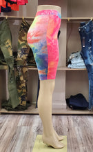 Load image into Gallery viewer, REDFOX TIE DYE BERMUDA SHORTS (PINK)
