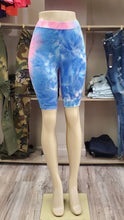 Load image into Gallery viewer, REDFOX TIE DYE BERMUDA SHORTS (BLUE)