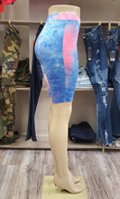 Load image into Gallery viewer, REDFOX TIE DYE BERMUDA SHORTS (BLUE)
