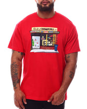 Load image into Gallery viewer, MEN AKOO CORNER DELI TEE (RED)