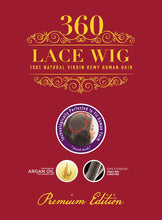Load image into Gallery viewer, JANET COLLECTION 360 LACE NATURAL WIG
