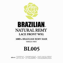 Load image into Gallery viewer, HARLEM 125 BRAZILIAN REMY UHD LACE-BZ CURL 22 BL005L