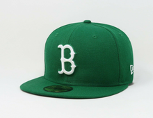 Load image into Gallery viewer, Boston Red Sox New Era Authentic Collection 59FIFTY Fitted Hat - Kelly Green