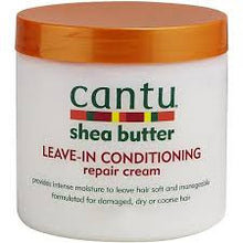 Load image into Gallery viewer, CANTU - SHEA BUTTER - LEAVE IN CONDITIONING REPAIR CREAM