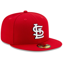 Load image into Gallery viewer, St. Louis Cardinals New Era On-Field Authentic Collection 59FIFTY Fitted Hat - Red