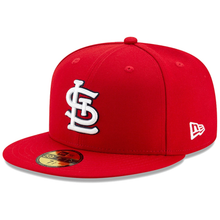 Load image into Gallery viewer, St. Louis Cardinals New Era On-Field Authentic Collection 59FIFTY Fitted Hat - Red