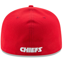 Load image into Gallery viewer, Kansas City Chiefs New Era 59FIFTY Fitted Hat - Red