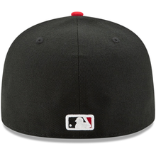Load image into Gallery viewer, Cincinnati Reds New Era Alternate Authentic Collection 59FIFTY Fitted Hat-Black/Red