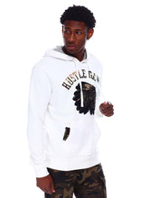 Load image into Gallery viewer, HUSTLE GANG COLDEST HOODIE (WHITE)