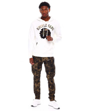 Load image into Gallery viewer, HUSTLE GANG COLDEST HOODIE (WHITE)