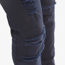 Load image into Gallery viewer, COPPER RIVET NAVY DENIM JEANS
