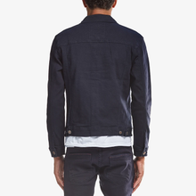 Load image into Gallery viewer, COPPER RIVET NAVY DENIM JACKET