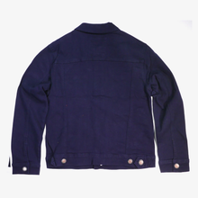 Load image into Gallery viewer, COPPER RIVET NAVY DENIM JACKET