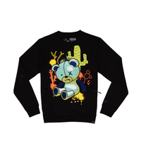 Load image into Gallery viewer, CIVILIZED BEAR CREWNECK (BLACK)