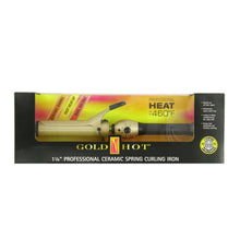 Load image into Gallery viewer, GOLD-N-HOT PROFESSIONAL CERAMIC SPRING CURLING IRON