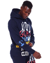 Load image into Gallery viewer, AKOO GOAT HOODIE (NAVY BLAZER)