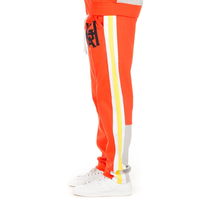 Load image into Gallery viewer, HUSTLE GANG DONT PLAY JOGGER SET (CHERRY TOMATO)