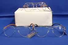 Load image into Gallery viewer, MEN SUNGLASSES (ALPHA CLEAR/WOOD)