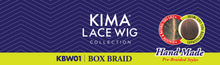 Load image into Gallery viewer, HARLEM 125 KBW01 KIMA BRAID LACE WIG BOX BRAID