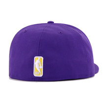 Load image into Gallery viewer, Los Angeles Lakers New Era Team 59FIFTY Fitted Hat - Purple