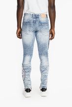 Load image into Gallery viewer, SMOKE RISE DOKKAEBI FASHION JEANS (MALIBU BLUE)