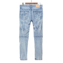 Load image into Gallery viewer, SMOKE RISE HEAVY RIP &amp; REPAIR FASHION JEANS MIZU BLUE