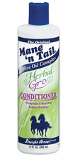 Load image into Gallery viewer, MANE 'N' TAIL OLIVE OIL COMPLEX HERBAL GRO CONDTIONER 12oz