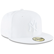 Load image into Gallery viewer, New York Yankees New Era Primary Logo Basic 59FIFTY Fitted Hat - White