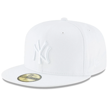Load image into Gallery viewer, New York Yankees New Era Primary Logo Basic 59FIFTY Fitted Hat - White